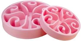 Roze anti schrokbak hond