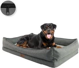 Luxe hondenmand met traagschuim
