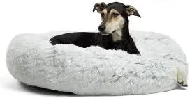 Zachte donut hondenmand