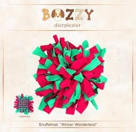 Honden snuffelmat kerstspeelgoed