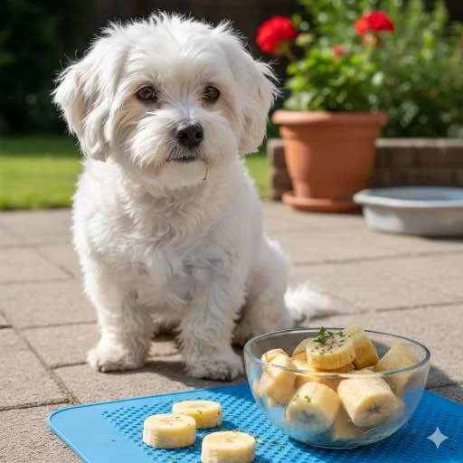 Honden traktatie banaan