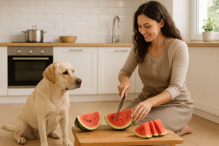 Mogen honden watermeloen